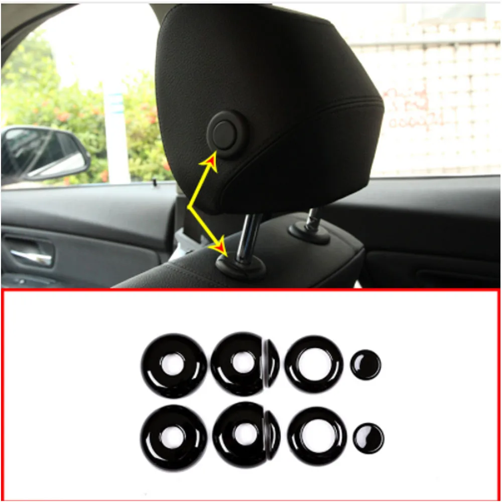 Black ABS Chrome Head Rest Switch Cover Trim Sticker For BMW 3 Series GT F30 F34 2013-2017 Car Accessories
Black ABS Chrome Head Rest Switch Cover Trim Sticker For BMW 3 Series GT F30 F34 2013-2017 Car Accessories