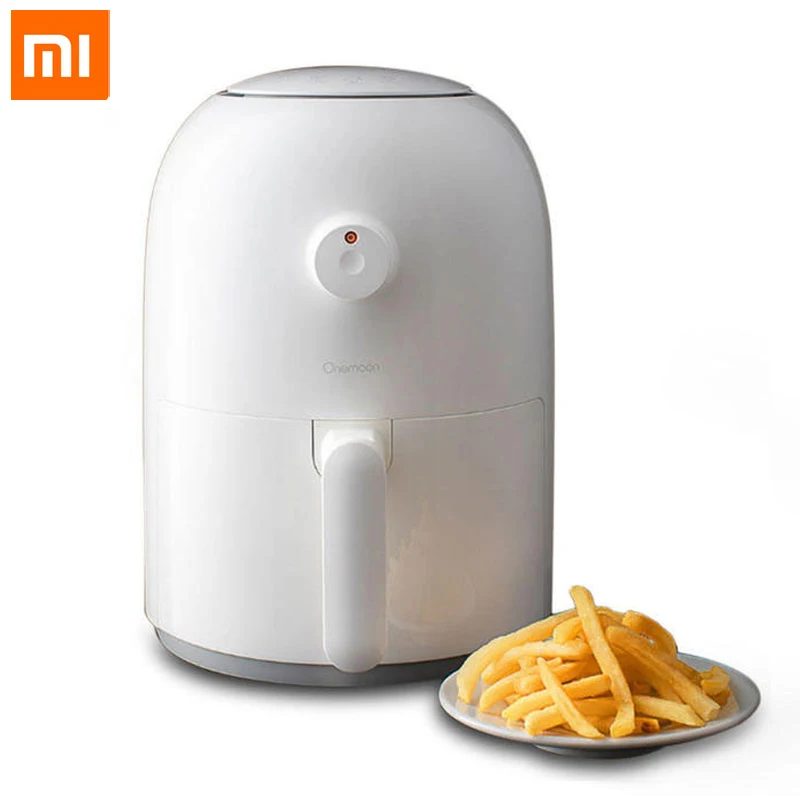 Xiaomi mijia Onemoon Small Moon Air Fryer OA1 Air Fryer Kitchen appliances No Oil Frying 220V French Fries Machine Smart home
Xiaomi mijia Onemoon Small Moon Air Fryer OA1 Air Fryer Kitchen appliances No Oil Frying 220V French Fries Machine Smart home