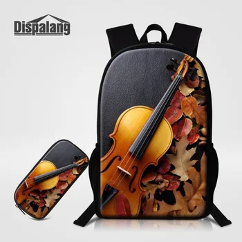 Fashion Violin Printing School Backpack High Quality 2pcs/set for Children School Bag+Pencil Case for Primary Students Knapsack
Fashion Violin Printing School Backpack High Quality 2pcs/set for Children School Bag+Pencil Case for Primary Students Knapsack