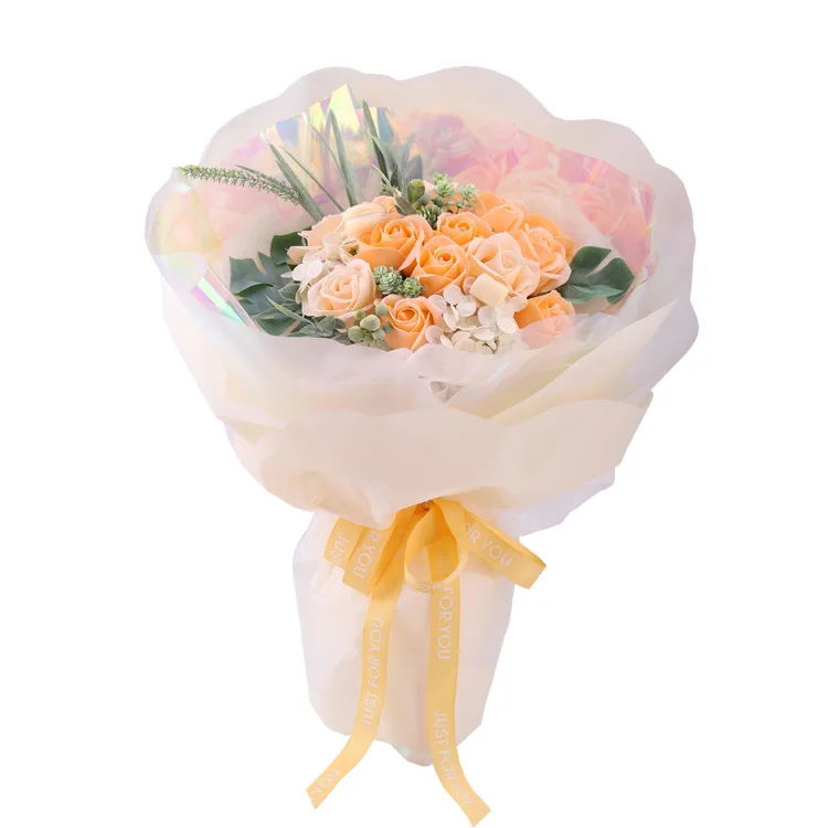 Rose Soap Flower Bouquet for Valentine's Day Gift To Mother for Teacher Flores Artificiales Farmhouse Home Decor
Rose Soap Flower Bouquet for Valentine's Day Gift To Mother for Teacher Flores Artificiales Farmhouse Home Decor