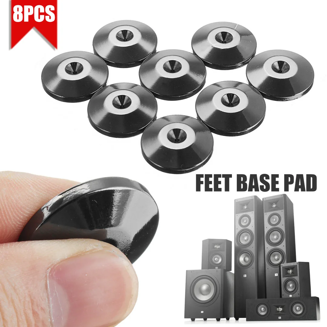 Mayitr Speaker Accessories 8pcs Black Desk Feet Base Shoes Pad Pro Stainless Steel HiFi Speaker Spike
Mayitr Speaker Accessories 8pcs Black Desk Feet Base Shoes Pad Pro Stainless Steel HiFi Speaker Spike