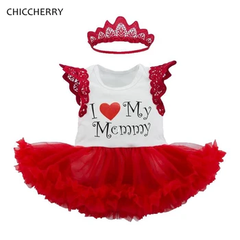 I Love My Mommy Lace Tutu Baby Summer Dress with Headband Baby Girl Clothes Vestidos Robe Bebe Fille Jurken Infant Clothing
I Love My Mommy Lace Tutu Baby Summer Dress with Headband Baby Girl Clothes Vestidos Robe Bebe Fille Jurken Infant Clothing