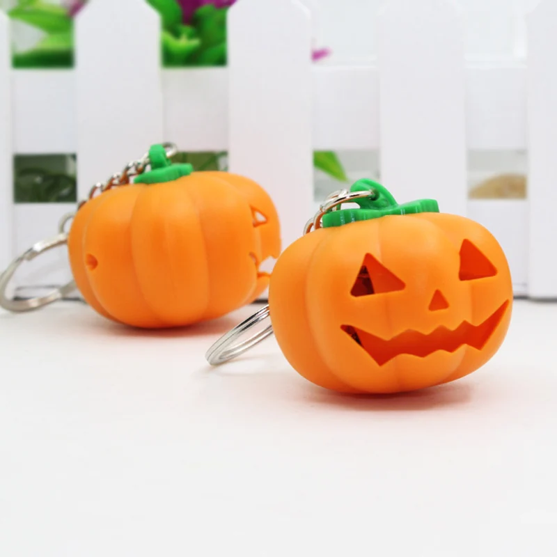 New Fashion Halloween Pumpkin LED Keychain with Sound Pumpkin Keyring Glowing Key Chain Pendant Bag Gift LB
New Fashion Halloween Pumpkin LED Keychain with Sound Pumpkin Keyring Glowing Key Chain Pendant Bag Gift LB