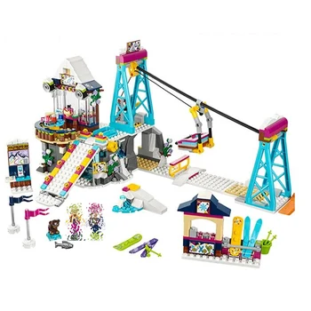 Bela 10732 Girls Friends 591PCS Snow Resort Ski Lift 3D model Building Blocks education toys for kids gifts Compatible With Toys 
Bela 10732 Girls Friends 591PCS Snow Resort Ski Lift 3D model Building Blocks education toys for kids gifts Compatible With Toys