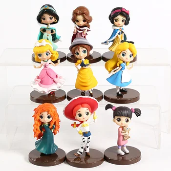 Q Posket Princesses Toys Snow White Belle Cinderella Jane Jessie Merida Boo PVC Figures Dolls Gift for Girls 3pcs/set
Q Posket Princesses Toys Snow White Belle Cinderella Jane Jessie Merida Boo PVC Figures Dolls Gift for Girls 3pcs/set