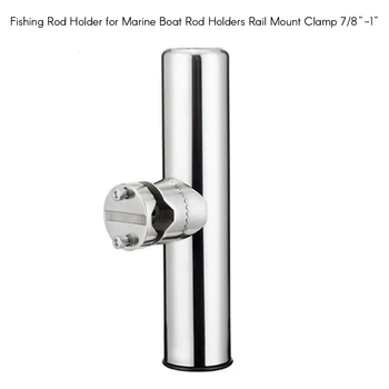 Fishing Rod Holder for Marine Boat Rail Mount Rod Holders Stainless Steel Rail Mount Clamp 7/8" to 1"
Fishing Rod Holder for Marine Boat Rail Mount Rod Holders Stainless Steel Rail Mount Clamp 7/8" to 1"