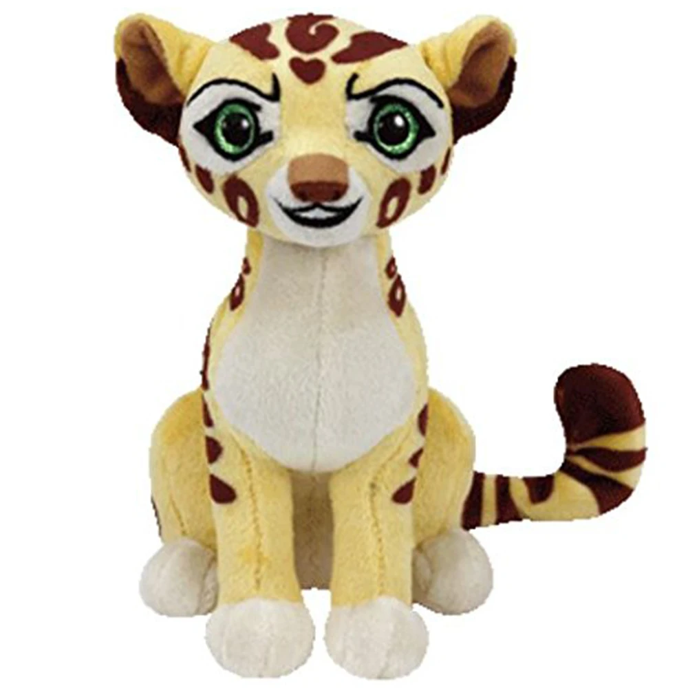Pyoopeo Ty Lion Guard Beanie Babies 6" 15cm Fuli the Cheetah Plush Regular Stuffed Animal Collectible Doll Toy with Heart Tag
Pyoopeo Ty Lion Guard Beanie Babies 6" 15cm Fuli the Cheetah Plush Regular Stuffed Animal Collectible Doll Toy with Heart Tag