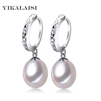 YIKALAISI 925 Sterling Silver Natural Freshwater Pearl Long Earrings Fashion Jewelry For Women 8-9-10mm Pearl Drop Shape 4 Color
YIKALAISI 925 Sterling Silver Natural Freshwater Pearl Long Earrings Fashion Jewelry For Women 8-9-10mm Pearl Drop Shape 4 Color