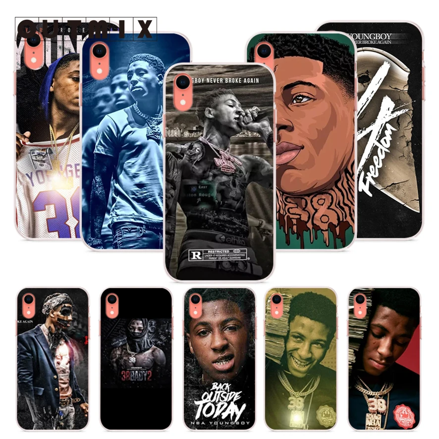 OUTMIX Youngboy Never Broke Again Merch soft silicon cover back case For iPhone SE 5S 6 7 8 6S 7plus 8plus X XS max XR 6plus
OUTMIX Youngboy Never Broke Again Merch soft silicon cover back case For iPhone SE 5S 6 7 8 6S 7plus 8plus X XS max XR 6plus