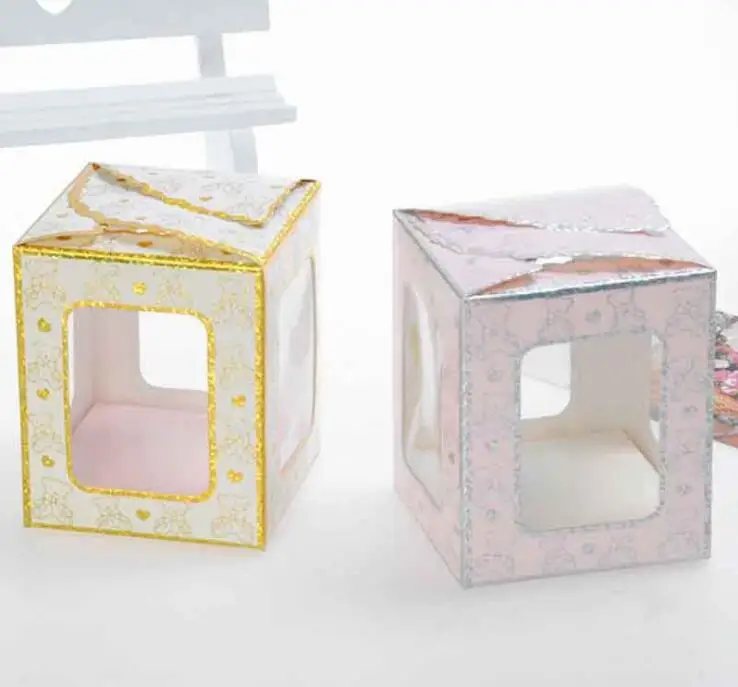 12Pcs Gilding Paper cake box with pvc window Cookies Biscuit cupcake packaging paper box paper gift wedding party supplies
12Pcs Gilding Paper cake box with pvc window Cookies Biscuit cupcake packaging paper box paper gift wedding party supplies