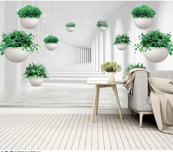 Custom Photo Wallpaper 3D Small Fresh Hanging Plant Space Sofa TV Background Wall Decoration Wallpaper Mural
Custom Photo Wallpaper 3D Small Fresh Hanging Plant Space Sofa TV Background Wall Decoration Wallpaper Mural
