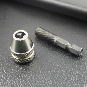Hex shank mini drill clip 1pc Keyless Drill Chuck Screwdriver Impact Driver Adapter 1/4 '' Hex Shank Drill Bit Tool Sliver Color
Hex shank mini drill clip 1pc Keyless Drill Chuck Screwdriver Impact Driver Adapter 1/4 '' Hex Shank Drill Bit Tool Sliver Color