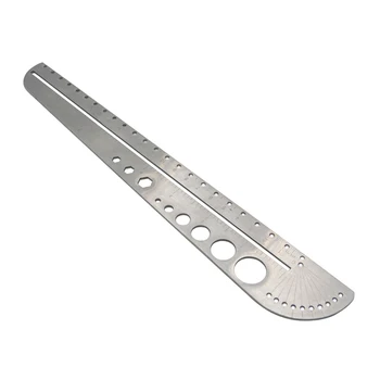 EDC Multi-Tool Multi Functional Reusable Eco-friendly Stainless Steel Ruler Spanner Compasses Protractor Measuring Tool
EDC Multi-Tool Multi Functional Reusable Eco-friendly Stainless Steel Ruler Spanner Compasses Protractor Measuring Tool