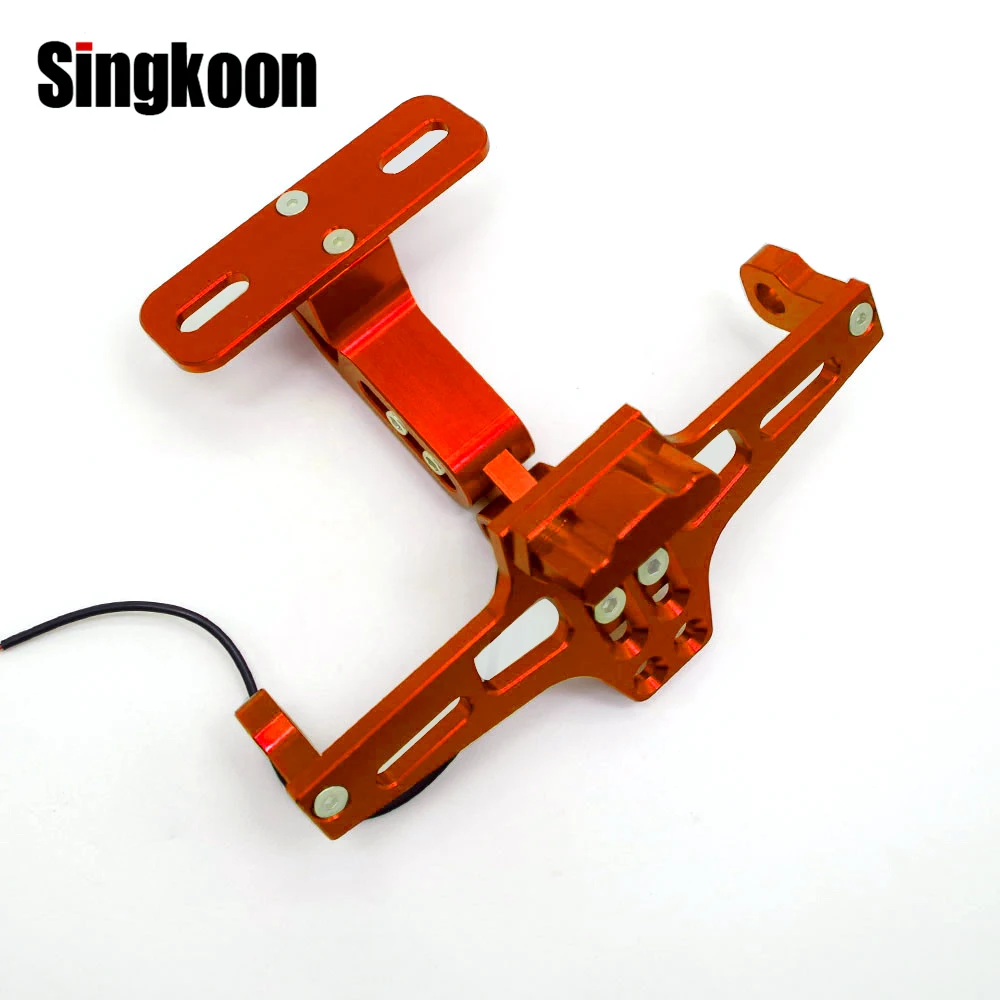 Universal Motorcycle License Plate Holder number plate Frame Support Bracket Adjustable FOR yamaha r6 2018 ktm rc 125 gsx r125
Universal Motorcycle License Plate Holder number plate Frame Support Bracket Adjustable FOR yamaha r6 2018 ktm rc 125 gsx r125