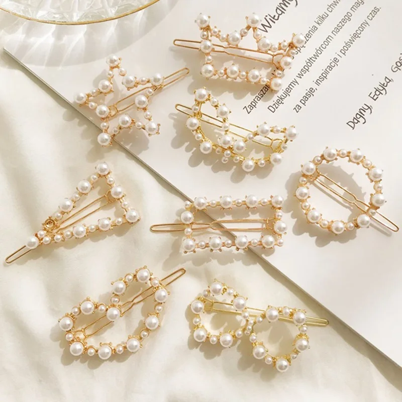 Stylish Pearl Hair Clips for Women Elegant Korean Design Snap Barrette Stick Hairpin Hair Styling Accessories
Stylish Pearl Hair Clips for Women Elegant Korean Design Snap Barrette Stick Hairpin Hair Styling Accessories