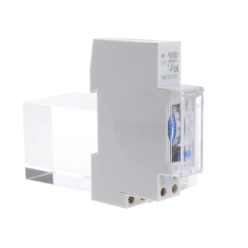 AC 110V/AC 220V 15 Minutes Mechanical Timer Switch 24 Hours Programmable Din Rail L15
AC 110V/AC 220V 15 Minutes Mechanical Timer Switch 24 Hours Programmable Din Rail L15