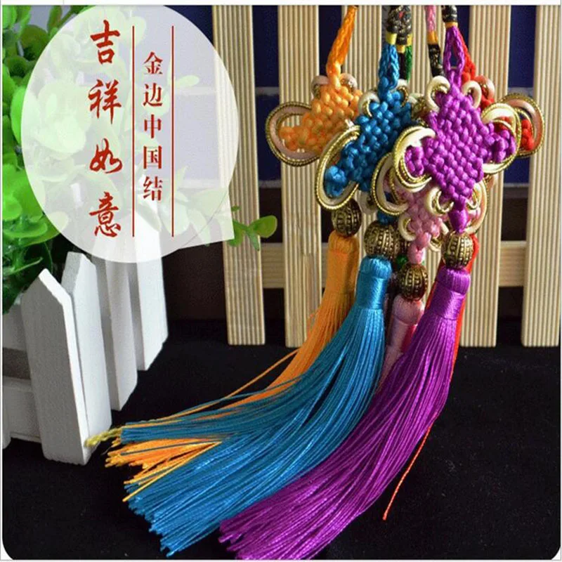 1 pcs Small new Chinese knot tassel pendant Jin Sibian prosperity makes national wind hanging drop
1 pcs Small new Chinese knot tassel pendant Jin Sibian prosperity makes national wind hanging drop