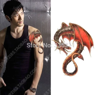 3pcs Temporary tattoo big large Flying Dragon Totem designs Waterproof body painting fake tatoo stickers cool men free shipping
3pcs Temporary tattoo big large Flying Dragon Totem designs Waterproof body painting fake tatoo stickers cool men free shipping