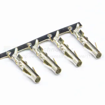 

50pcs/lot Copper Crimp Terminal For 5.08mm IDE HDD Power male connector KF50800-PT free shipping