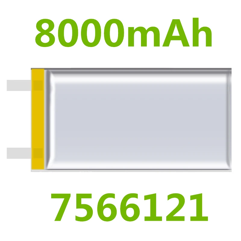 KERNUAP 2pc 3.7V,8000mAH,7566121 PLIB; polymer lithium ion / Li-ion battery for GPS,mp4,mp5,dvd,bluetooth,model toy power bank
KERNUAP 2pc 3.7V,8000mAH,7566121 PLIB; polymer lithium ion / Li-ion battery for GPS,mp4,mp5,dvd,bluetooth,model toy power bank