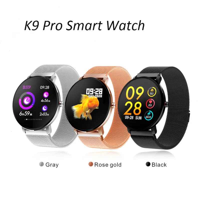 K9 Pro Sport Bluetooth 1.3 Inch Full Touch Screen Smart Watch Fitness Tracker Men IP68 waterproof Women Smartwatch PK P68 P70
K9 Pro Sport Bluetooth 1.3 Inch Full Touch Screen Smart Watch Fitness Tracker Men IP68 waterproof Women Smartwatch PK P68 P70
