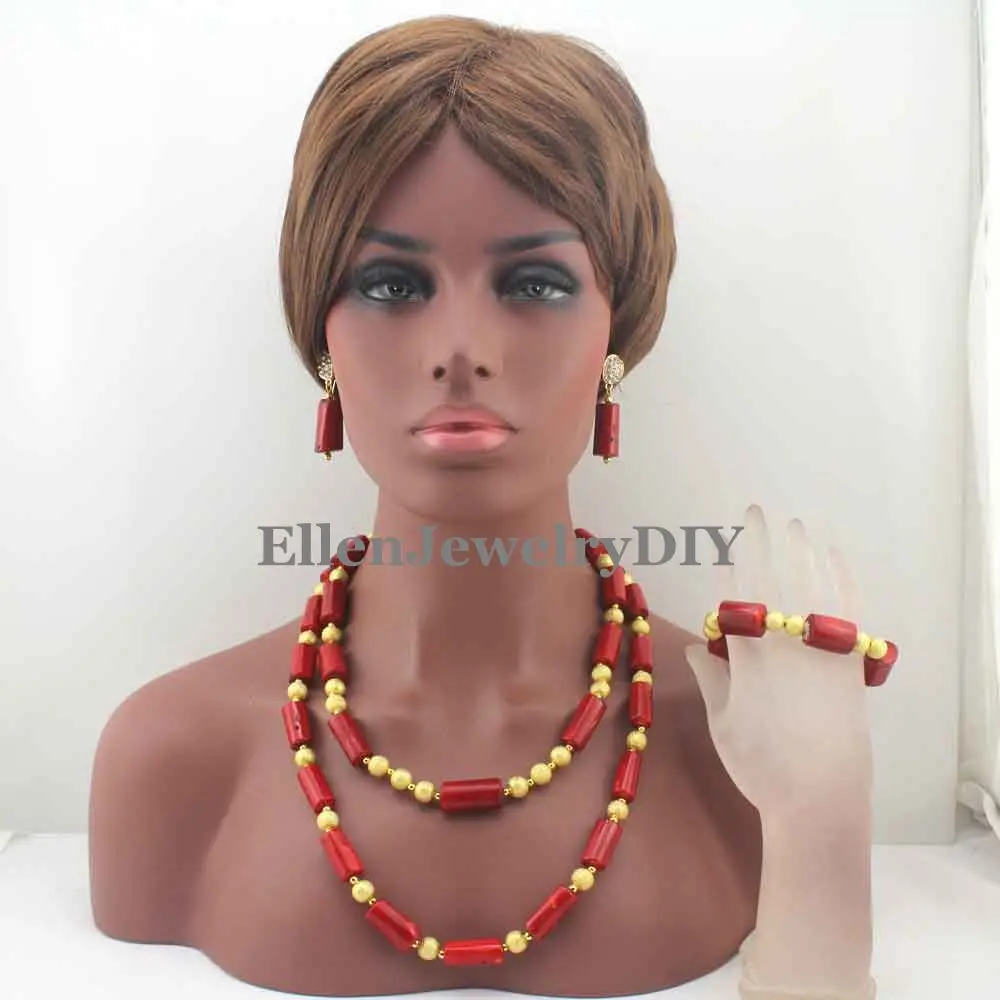 African Red Coral Beads Bridal Jewelry Set Bellanaija Wedding Nigerian Beads Jewelry Set Coral Necklace Free Shipping W13358
African Red Coral Beads Bridal Jewelry Set Bellanaija Wedding Nigerian Beads Jewelry Set Coral Necklace Free Shipping W13358
