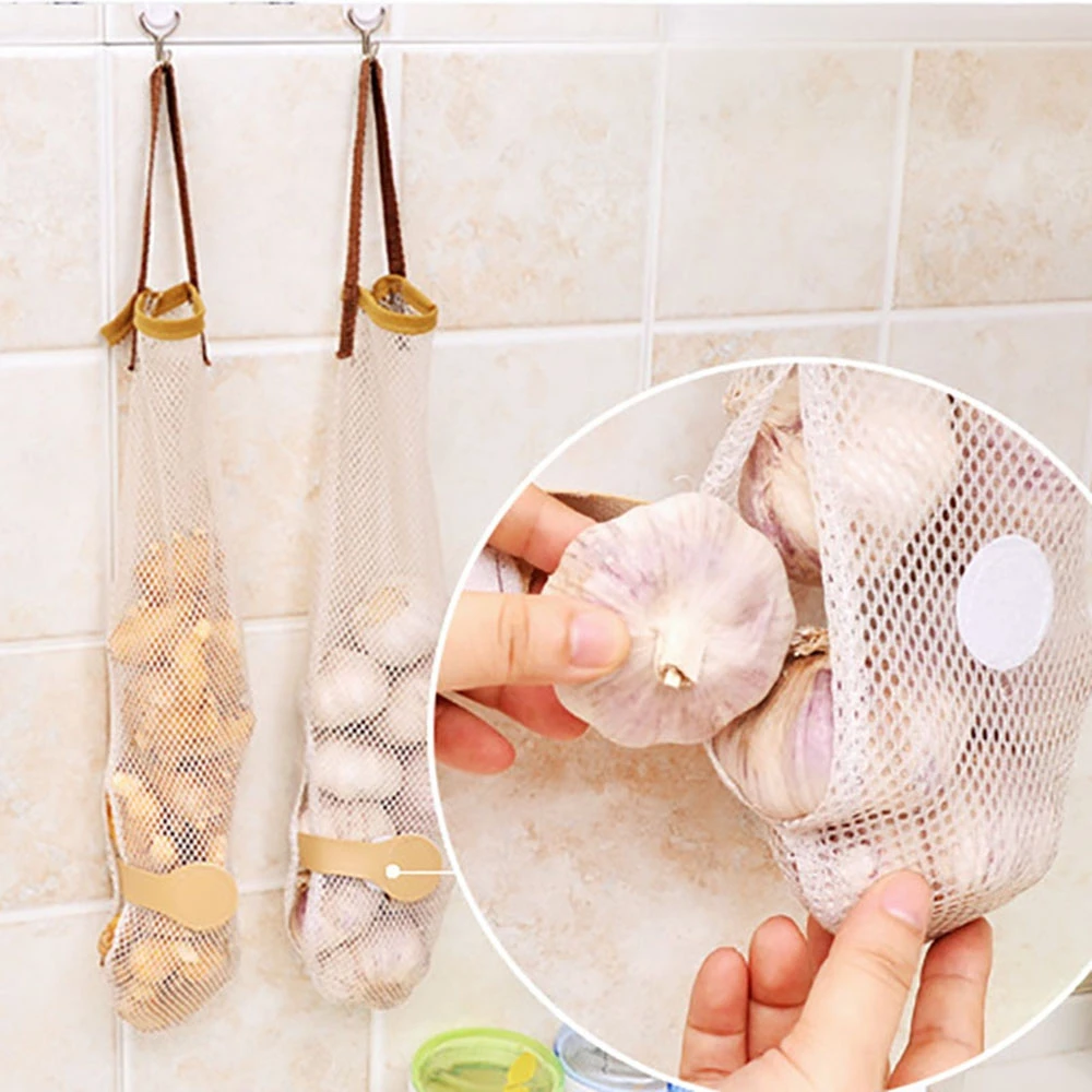 Fruit Vegetable Mesh Net Qualified Dropship Creative Furnishing Hollow Breathable Hanging Storage Bag Garlic Onion
Fruit Vegetable Mesh Net Qualified Dropship Creative Furnishing Hollow Breathable Hanging Storage Bag Garlic Onion