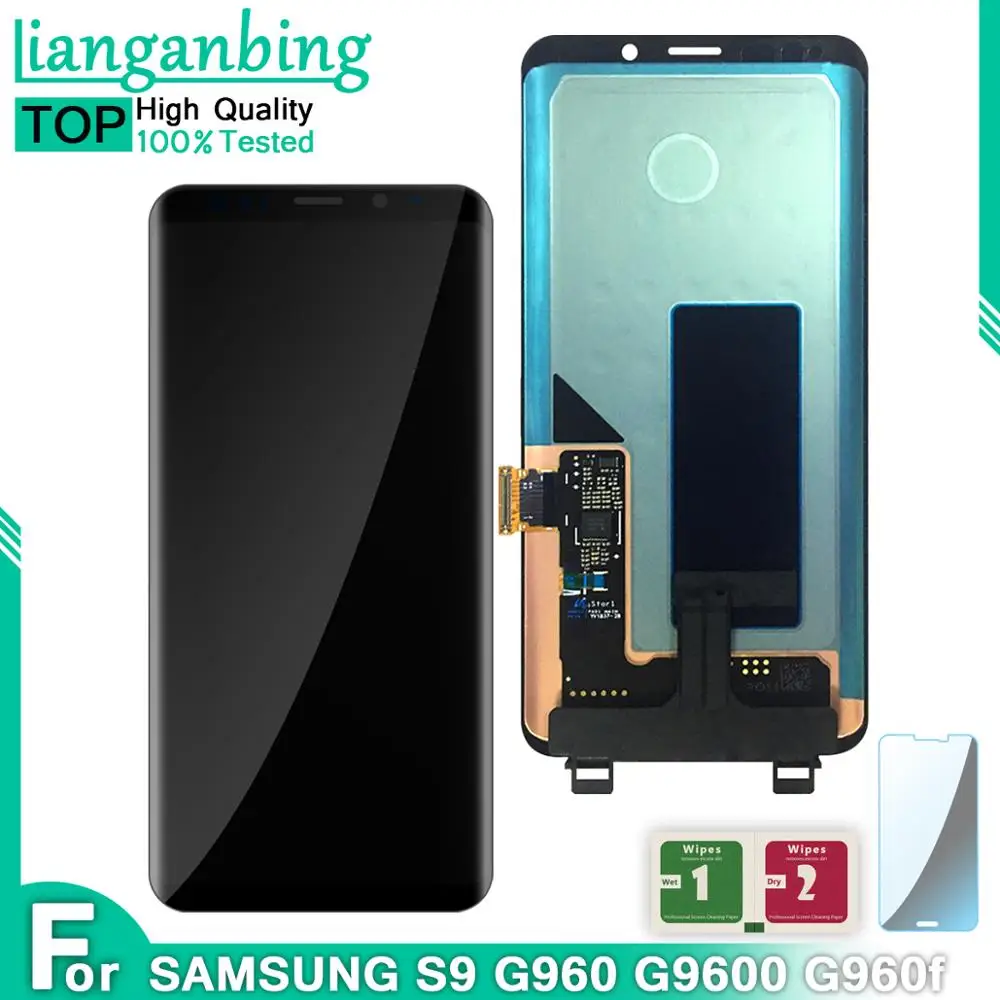 SUPER AMOLED LCD for SAMSUNG Galaxy S9 LCD Touch Screen Digitizer Assembly Replacement parts For S9 G960 LCD Free Shipping
SUPER AMOLED LCD for SAMSUNG Galaxy S9 LCD Touch Screen Digitizer Assembly Replacement parts For S9 G960 LCD Free Shipping