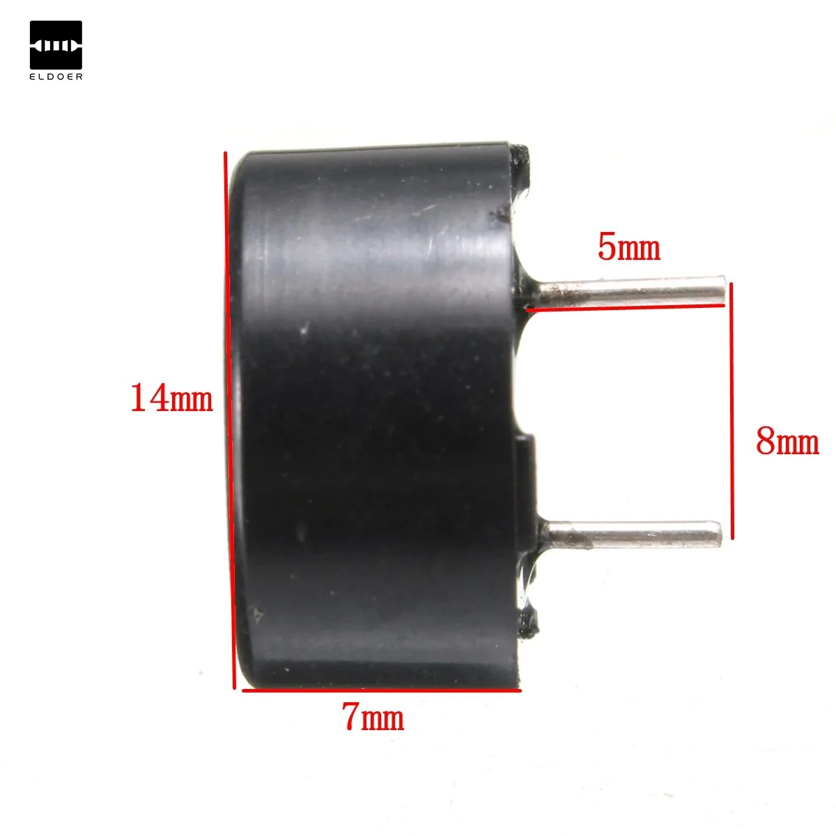 Black Plastic 14 x 7mm 2 Pins Passive Piezo Buzzer AC1-3V Piezo Transducer with Flying Lead Acoustic Components
Black Plastic 14 x 7mm 2 Pins Passive Piezo Buzzer AC1-3V Piezo Transducer with Flying Lead Acoustic Components