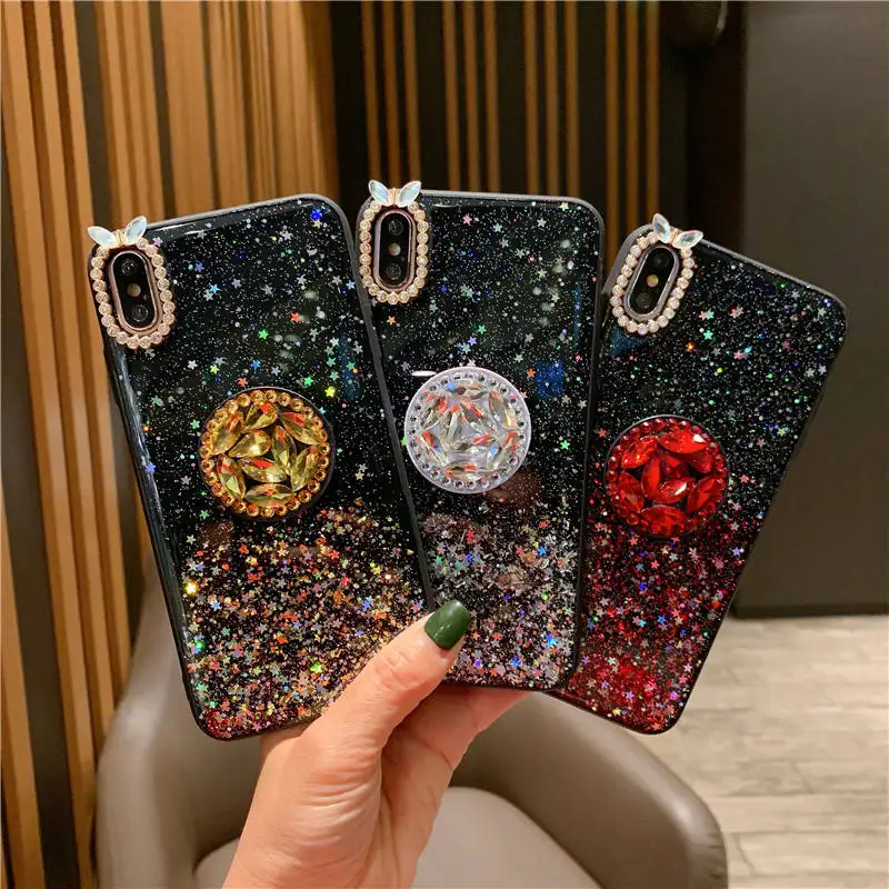 Epoxy Static Quicksand Bracket Star For Iphone 66S 6P 78 78plus Xxs Xr Xsmax Quicksand Anti-Fall All-Inclusive Mobile Phone Sets
Epoxy Static Quicksand Bracket Star For Iphone 66S 6P 78 78plus Xxs Xr Xsmax Quicksand Anti-Fall All-Inclusive Mobile Phone Sets