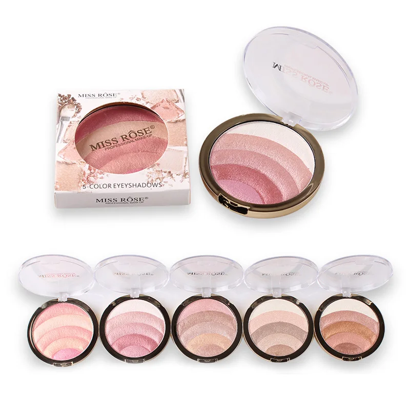5 Colors Rainbow Highlighter Bronzer Face Powder Brighten Easy to wear Long Lasting Powder Palette
5 Colors Rainbow Highlighter Bronzer Face Powder Brighten Easy to wear Long Lasting Powder Palette
