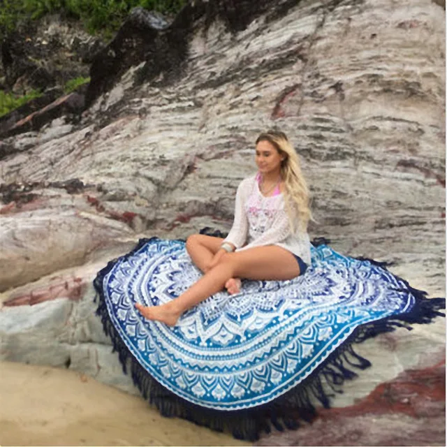 Round Beach Towel Roundie Mandala Feather Hippie Circle Yoga Mat Watercolor Floral Bohemian Bath
Round Beach Towel Roundie Mandala Feather Hippie Circle Yoga Mat Watercolor Floral Bohemian Bath
