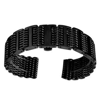 20/22/24mm Watch Strap Shark Band Stainless Steel Watchband New Arrival High Quality Black/Silver Color Adjustable Strap Gift
20/22/24mm Watch Strap Shark Band Stainless Steel Watchband New Arrival High Quality Black/Silver Color Adjustable Strap Gift