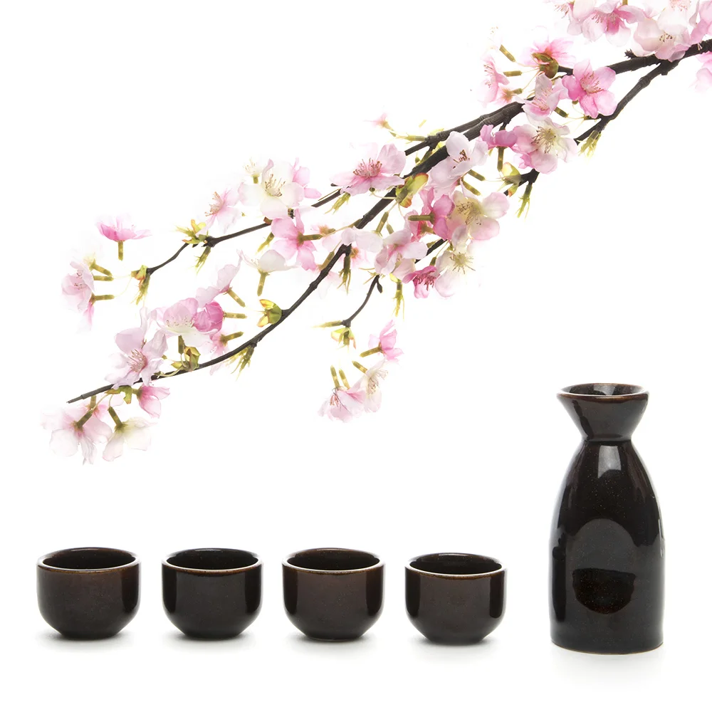 Chinese Ceramics Pottery Sake Pot +4 Sake Cups Handmade Wine Set Handpainted Ceramics Chinese Tea Pot Set Porcelain Sake Cup Set
Chinese Ceramics Pottery Sake Pot +4 Sake Cups Handmade Wine Set Handpainted Ceramics Chinese Tea Pot Set Porcelain Sake Cup Set