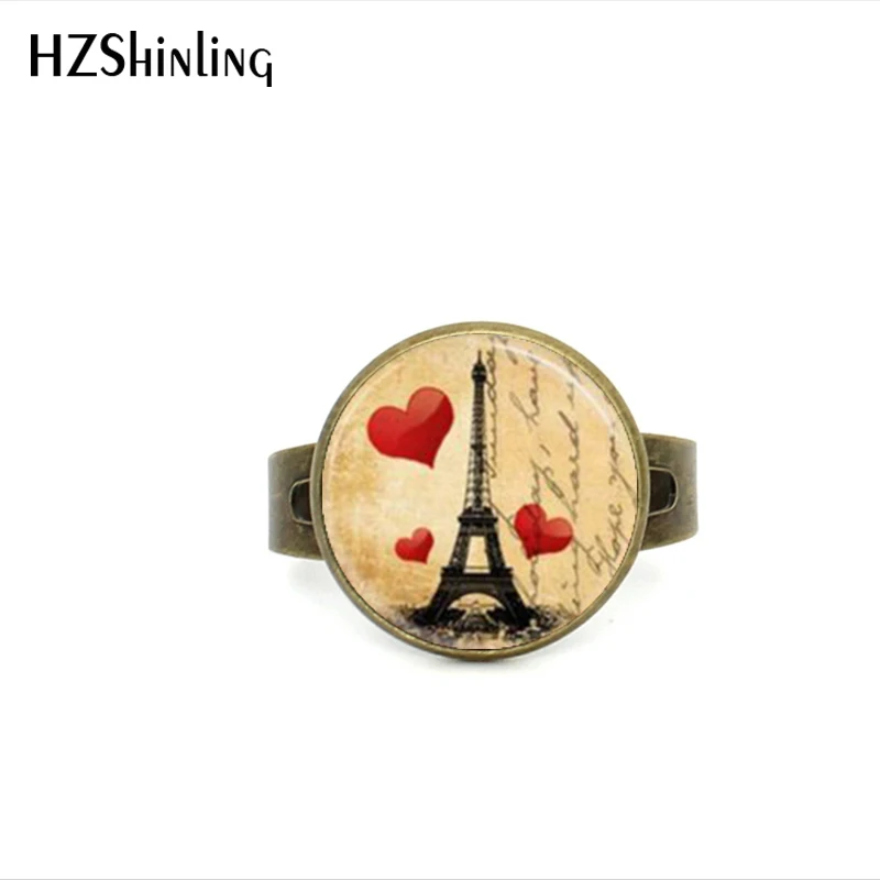 2017 New Style Eiffel Tower Ring Paris Love France Travel Jewelry Vintage Postcard Rings Glass Dome Vintage Adjustable Ring
2017 New Style Eiffel Tower Ring Paris Love France Travel Jewelry Vintage Postcard Rings Glass Dome Vintage Adjustable Ring