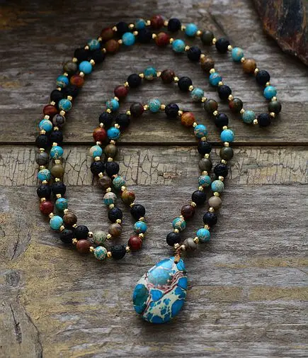 Women Necklace Random Shape Labradorite Onyx Amazonite Pendant Necklace Women Lariat Beads Knotted Bohemi Necklace Dropship
Women Necklace Random Shape Labradorite Onyx Amazonite Pendant Necklace Women Lariat Beads Knotted Bohemi Necklace Dropship