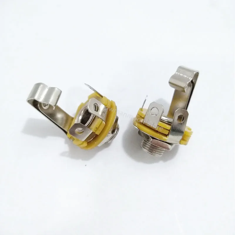 2/10/50PCS 6.35MM Socket Mono channel Microphone jack Panel mounting 6.35mm Jack Audio Metal Socket
2/10/50PCS 6.35MM Socket Mono channel Microphone jack Panel mounting 6.35mm Jack Audio Metal Socket