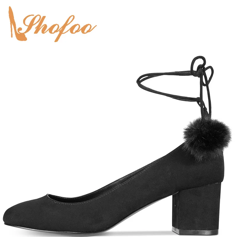 Basic Women Ladies Flock Pumps Black/Red Solid Lace-up High Square Heels Round Toe Office&Career Mature Adult Large Size 11 15
Basic Women Ladies Flock Pumps Black/Red Solid Lace-up High Square Heels Round Toe Office&Career Mature Adult Large Size 11 15