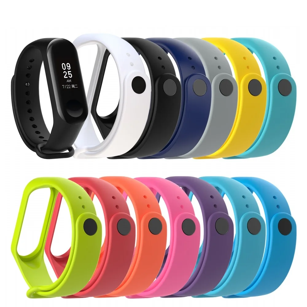 Mi Band 4 3 2 Strap Wrist Strap for Xiaomi Xaomi Xiami Xiomi Silicone Miband 3 4 Accessories Mi4 Mi3 Mi2 Band3 Band4 Miband4
Mi Band 4 3 2 Strap Wrist Strap for Xiaomi Xaomi Xiami Xiomi Silicone Miband 3 4 Accessories Mi4 Mi3 Mi2 Band3 Band4 Miband4