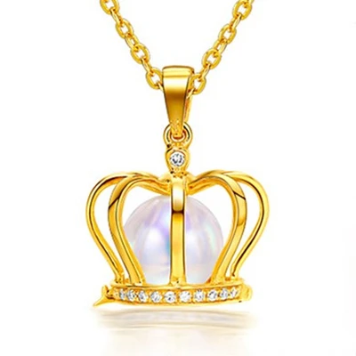 Women Gift word 925 Sterling silver real Special offer gift crown beads containing a round pearl pendant S925 Plated Genuin
Women Gift word 925 Sterling silver real Special offer gift crown beads containing a round pearl pendant S925 Plated Genuin