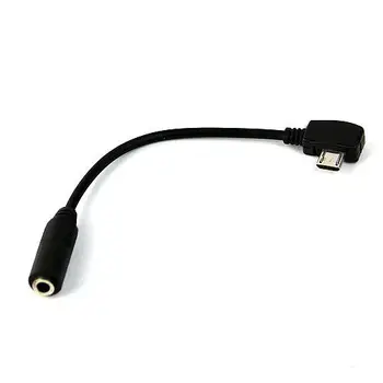 NEW Black Micro USB Jack to 3.5mm Headphone Earphone Adapter Socket Audio Cable
NEW Black Micro USB Jack to 3.5mm Headphone Earphone Adapter Socket Audio Cable