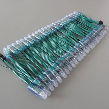 18AWG wire 100pcs/string DC12V 12mm WS2811 addressable RGB smart pixel node rgb led module light,all GREEN wire,waterproof IP68
18AWG wire 100pcs/string DC12V 12mm WS2811 addressable RGB smart pixel node rgb led module light,all GREEN wire,waterproof IP68