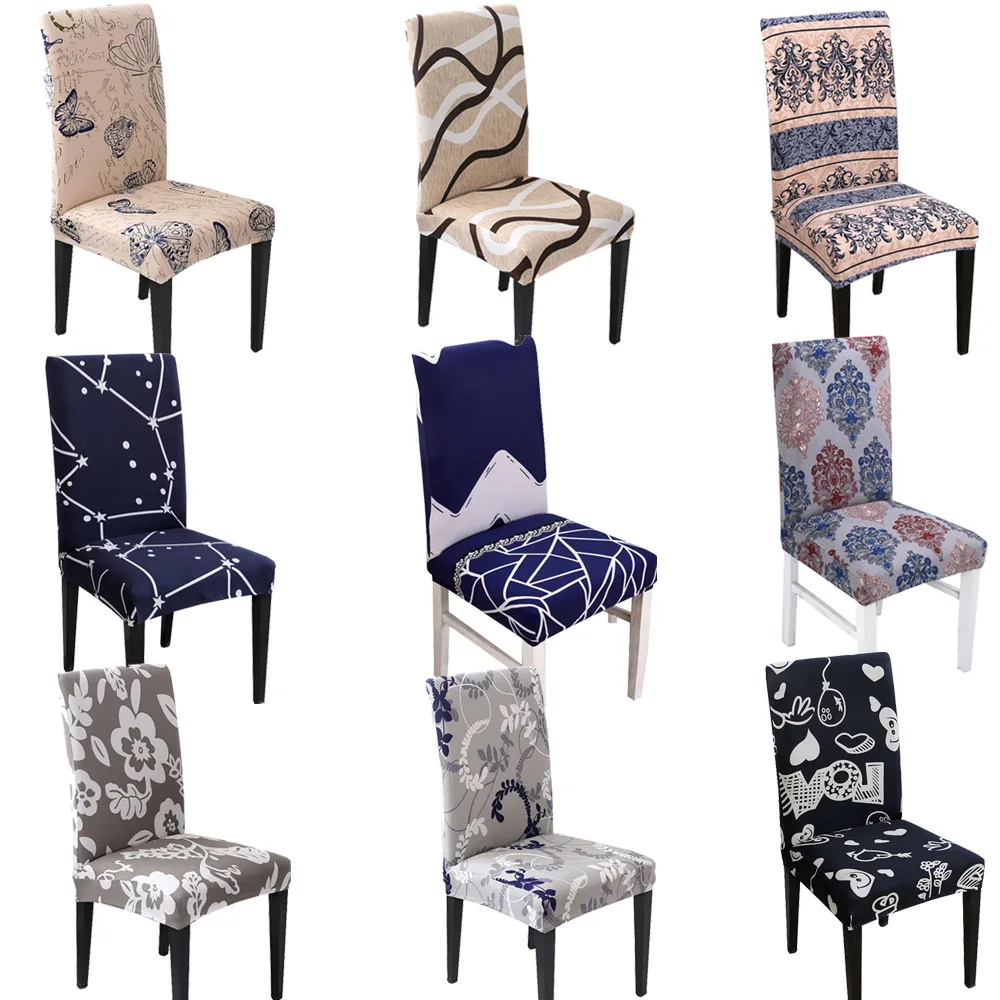 Flower Printing Chair Covers Spandex Stretch Elastic Slipcovers Universal Removable Chair Cover For Kitchen Dining Room Banquet
Flower Printing Chair Covers Spandex Stretch Elastic Slipcovers Universal Removable Chair Cover For Kitchen Dining Room Banquet