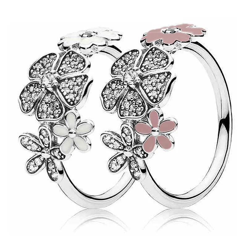 Authentic 925 Sterling Silver Ring Shimmering Bouquet Statement With Crystal Rings For Women Gift Fine Pandora Jewelry
Authentic 925 Sterling Silver Ring Shimmering Bouquet Statement With Crystal Rings For Women Gift Fine Pandora Jewelry