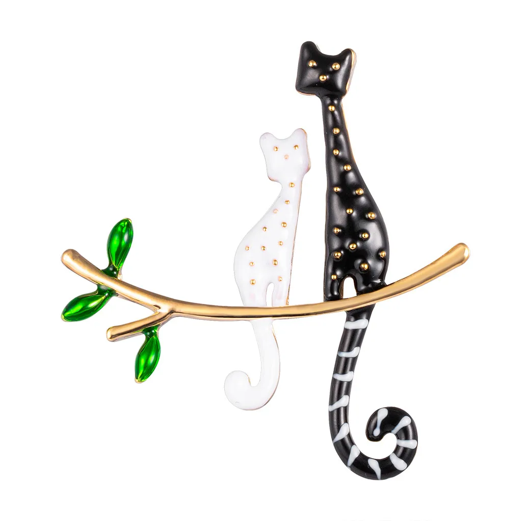 Ladies Cloth Art Luxury Animal Bird Brooch Fabric Five Miles Baby Lazy Cat Sitting On The Tree Glazed Bouquet Needle Brooch Y610
Ladies Cloth Art Luxury Animal Bird Brooch Fabric Five Miles Baby Lazy Cat Sitting On The Tree Glazed Bouquet Needle Brooch Y610
