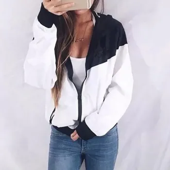 Women Long Sleeve winter jacket women female jacket Patchwork Thin Skinsuits Multicolor Zipper Clothing Ladies Spring Jacket7.17
Women Long Sleeve winter jacket women female jacket Patchwork Thin Skinsuits Multicolor Zipper Clothing Ladies Spring Jacket7.17
