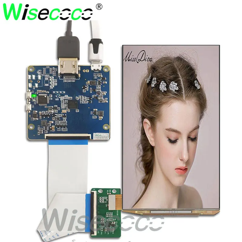 5.5 inch OLED 1080X1920 FHD AM-OLED screen display with HDMI to MIPI driver board for DIY Project
5.5 inch OLED 1080X1920 FHD AM-OLED screen display with HDMI to MIPI driver board for DIY Project