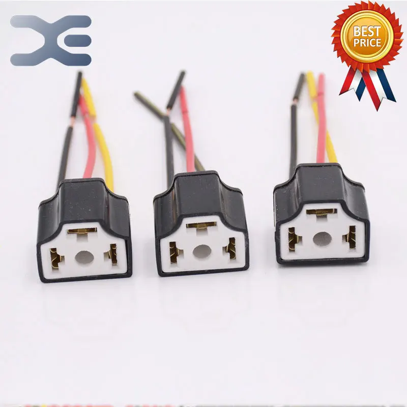 1Pcs H4 Car Headlights Ceramic Socket High Temperature Resistance Three Plug Socket Car Parts
1Pcs H4 Car Headlights Ceramic Socket High Temperature Resistance Three Plug Socket Car Parts