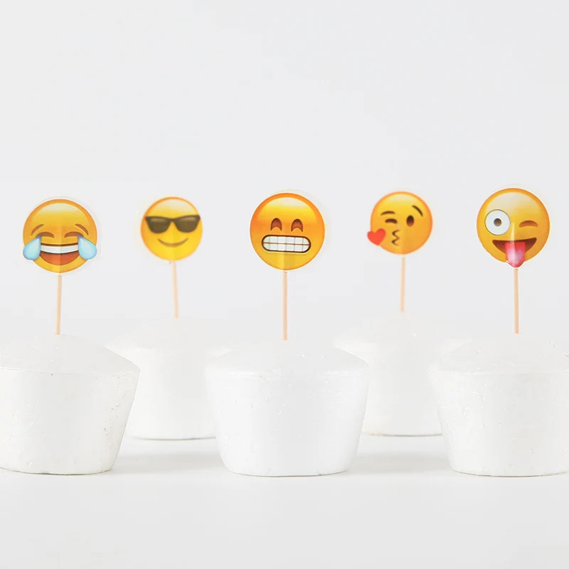 24pcs Smiley face expression theme Food Cake Cupcake Topper Kids Birthday Party Decoration Supplies Wedding Party Decoration
24pcs Smiley face expression theme Food Cake Cupcake Topper Kids Birthday Party Decoration Supplies Wedding Party Decoration