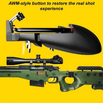 AK66 MEMO Mobile Shooter Controller For PUBG Six-finger Artifact New Game Helper Mobile Phone Joystick Pubg Game Gamepad
AK66 MEMO Mobile Shooter Controller For PUBG Six-finger Artifact New Game Helper Mobile Phone Joystick Pubg Game Gamepad